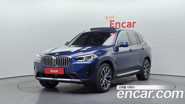 BMW X3, 청색